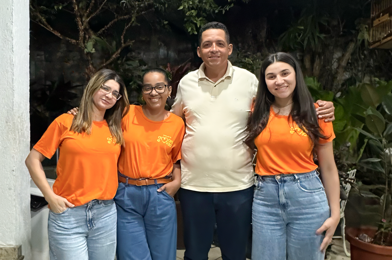 Fundadores do Projeto: Darlene Lacerda, Alda Lima, Miquéias Gomes e Solange Fernandes